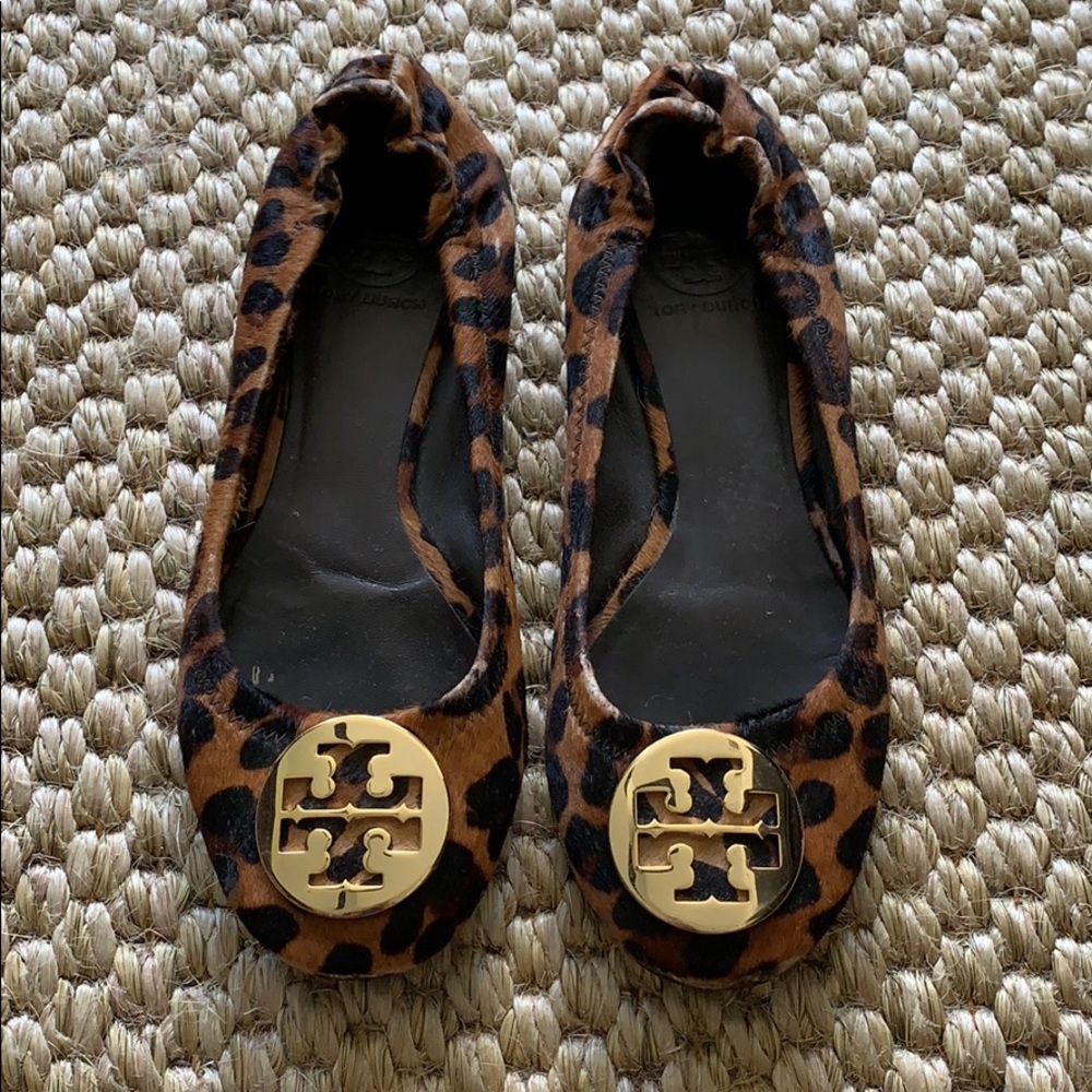 Tory Burch Leopard Flats